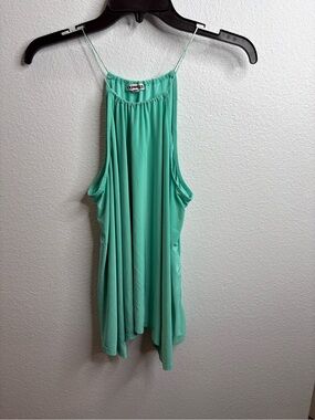 Express Size Medium Teal Tank Top